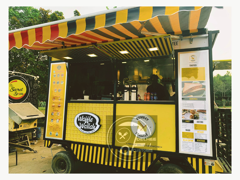 Gurgaon Food Trailer With Suspension